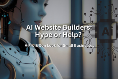 AI Website Builders: Hype or Help? A Pro & Con Look for Small Businesses