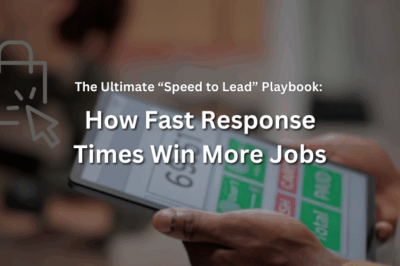 The Ultimate “Speed to Lead” Playbook: How Fast Response Times Win More Jobs